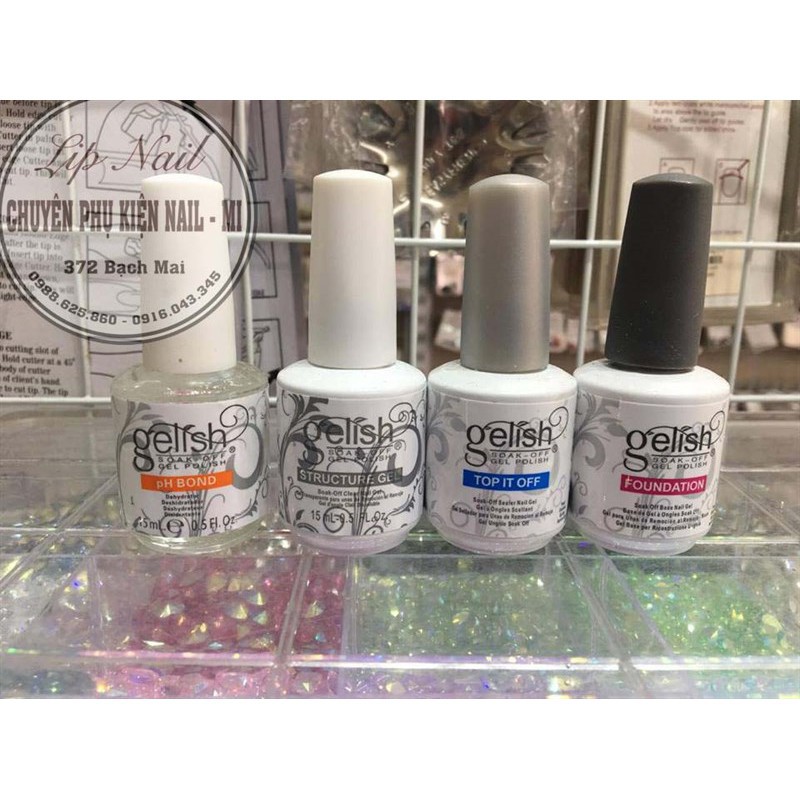 gelish base top ph