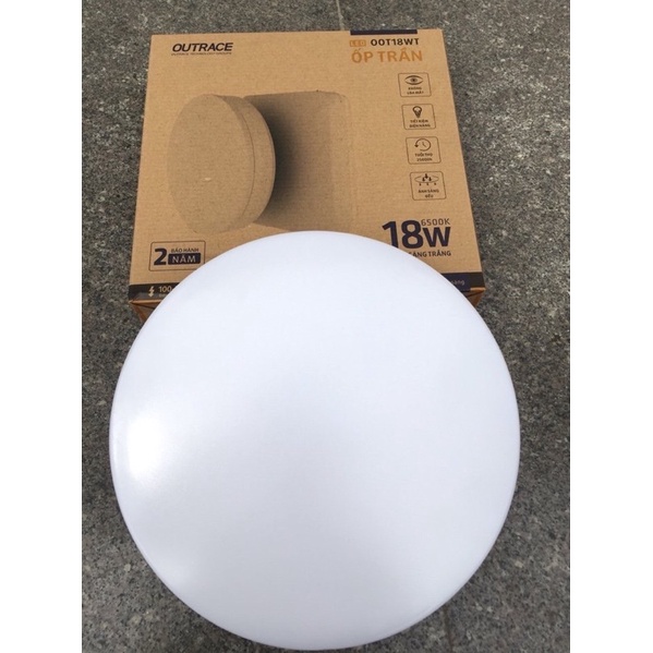 ĐÈN ỐP TRẦN NỔI TRÀN VIỀN OUTRACE 12W / 18W