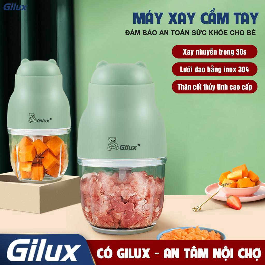 Máy Xay Cầm Tay Đa Năng GILUX 300ml - Công suất lớn - Bảo Hành 12 Tháng