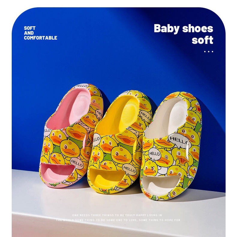 Dép lê bánh mì trẻ em mẫu mới 2021 [Hoa quả] cho bé từ 2-6 tuổi mã DLA4