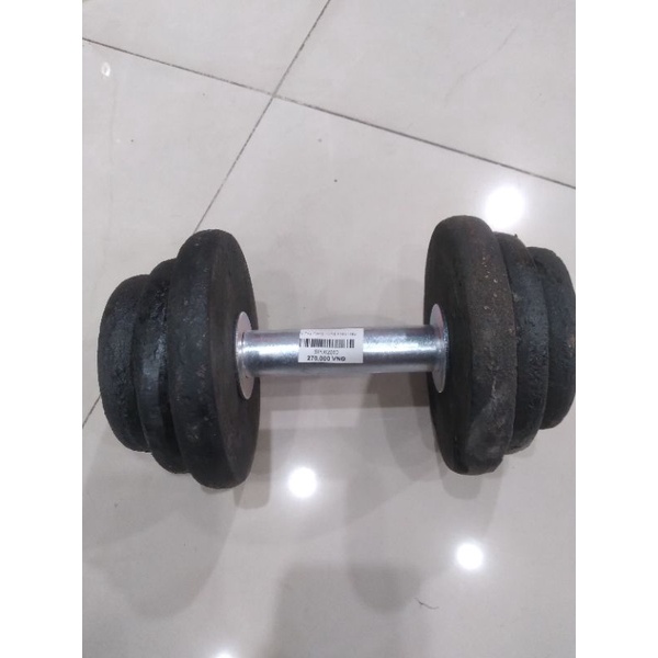 tạ tay 10kg tháo lắp,tạ gang