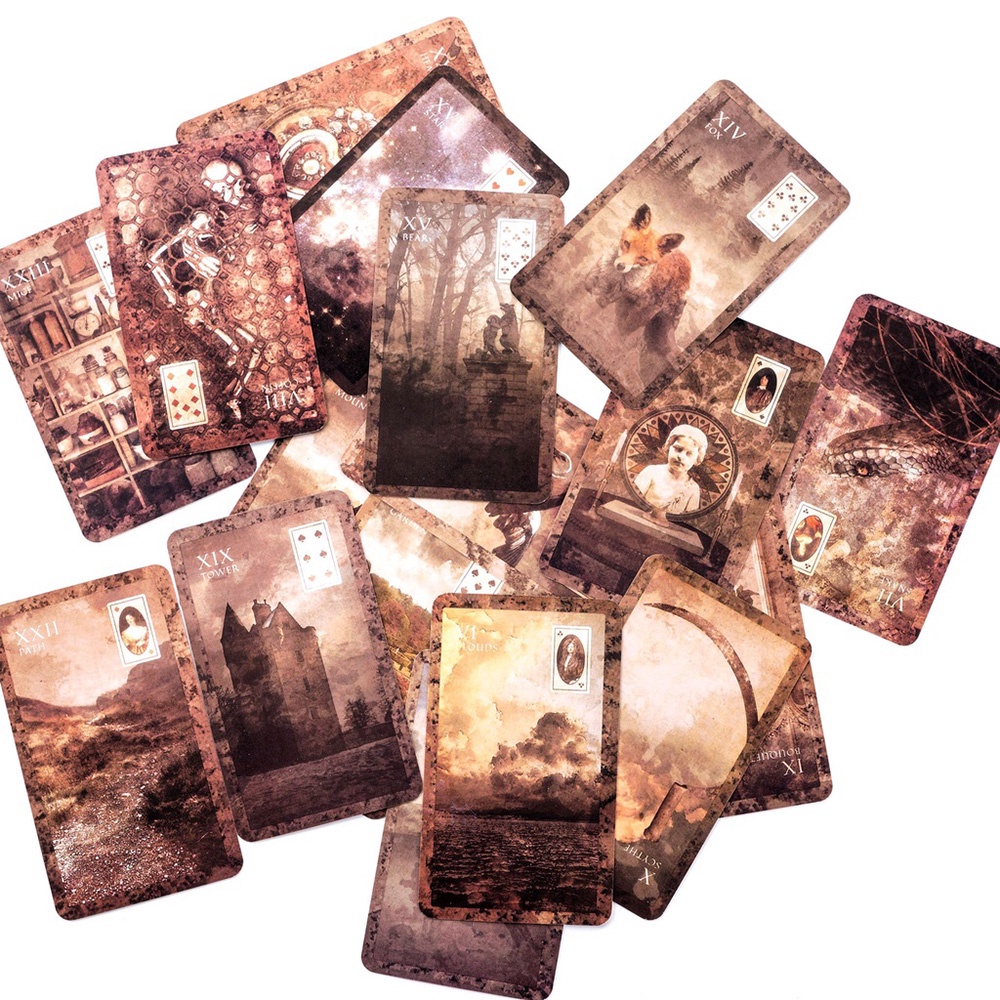 Bộ Bài Legend of the Wizard Laird Lenormand 39 Lá Bài C284