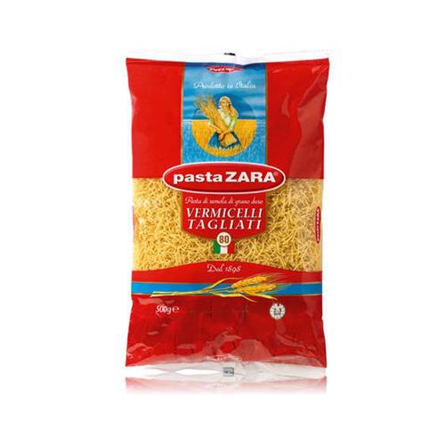 Mì tăm Pasta ZARA số 80 cho bé – gói 500g