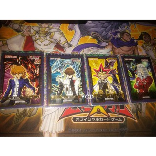 Thẻ bài yugioh chính hãng Set 4 lá Field Center Nhân vật chính