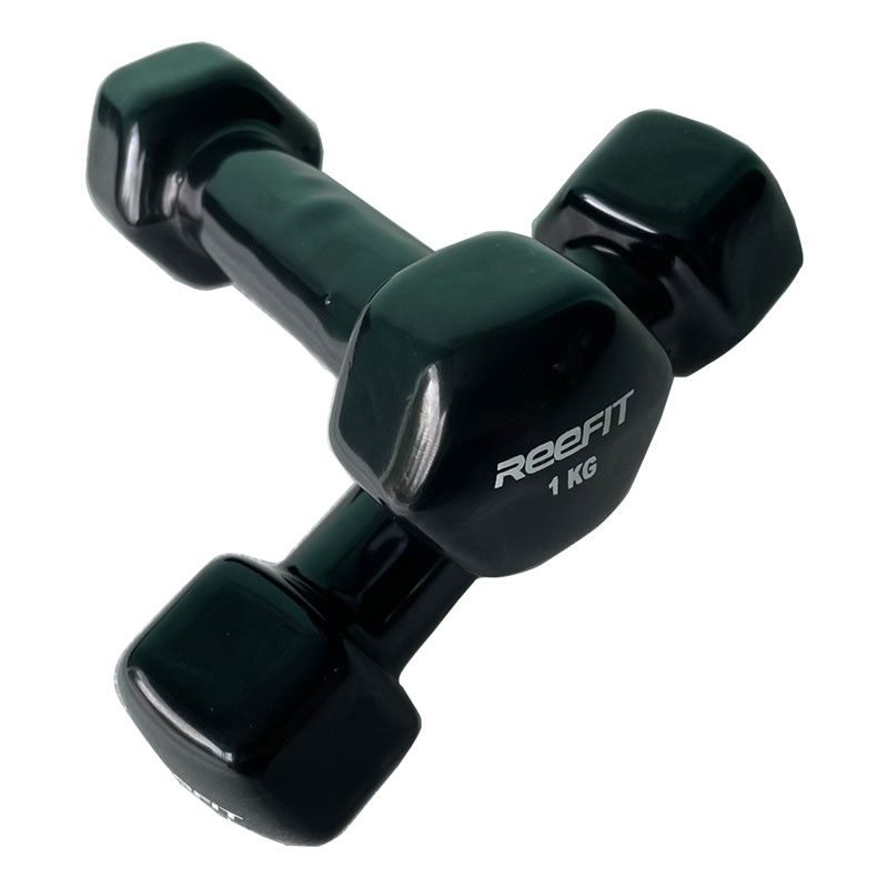Bộ 2 tạ tay cao su 1kg Reefit
