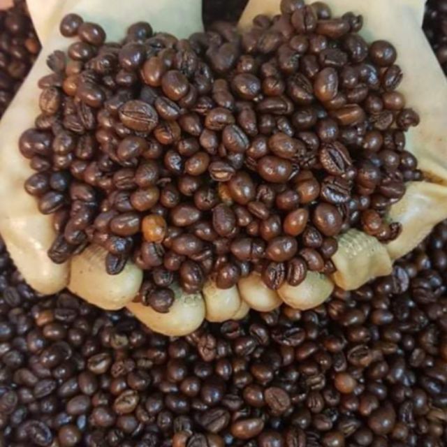 Cà phê chuẩn Đắk Lắk bột hạt nguyênnguyên chất 100% đảm bảo sạch ăn toàn. 80k   0,5kg