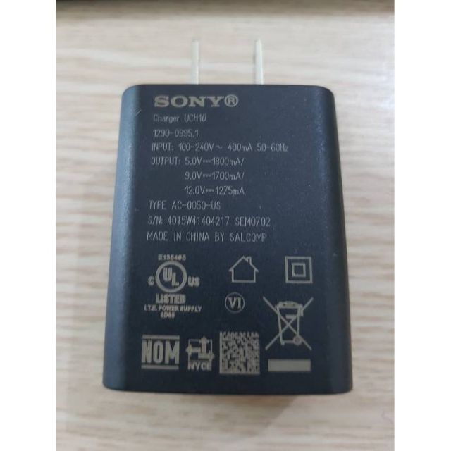 [Mã ELFLASH5 giảm 20K đơn 50K] Củ sạc nhanh Sony UCH10 xịn bảo hành 1 đổi 1