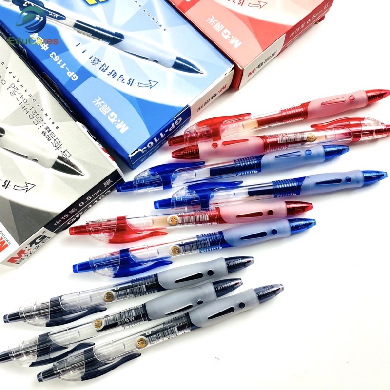 Bút bi nước MG GP1163 ngòi mảnh 0.5mm  - Dòng bút bi cao cấp