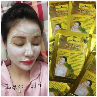 Ủ trắng mặt huyết yến collagen olee white