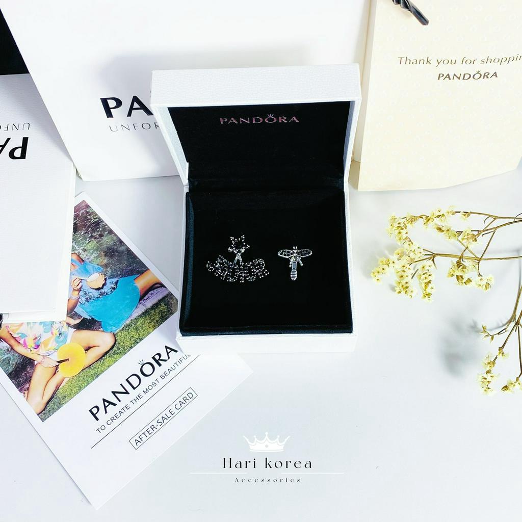 khuyên tai jadio đen, bông tai hãng xinh , phụ kiện trang sức nữ cao cấp hari korea accessories