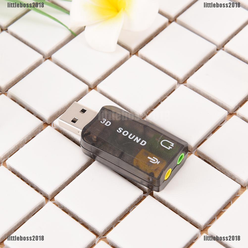 Đầu Chuyển Đổi Âm Thanh Aux Từ Cổng USB 2.0 Sang Cổng 3.5mm