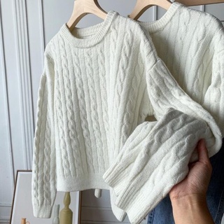 2811LV -Áo len nữ vặn thừng