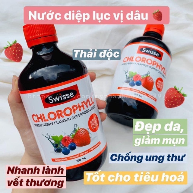 Nước Diệp Lục ChlorophyII 500ml