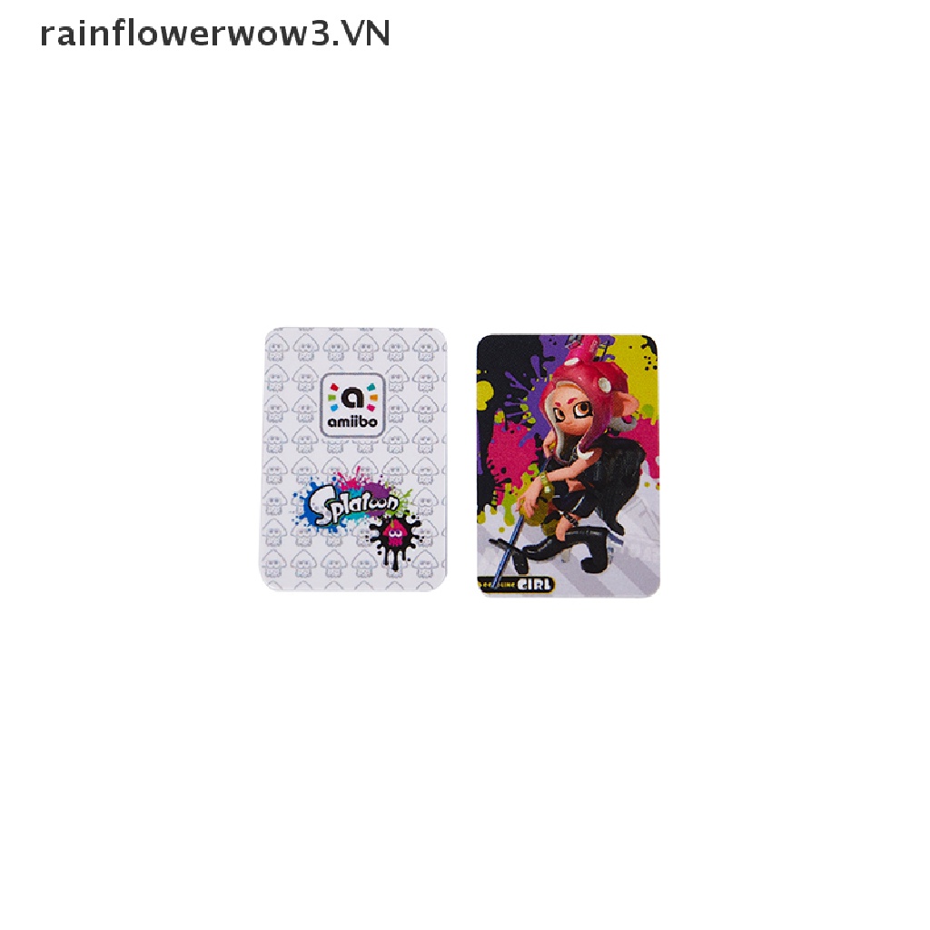 Bộ Sưu Tập Dữ Liệu Splatoon Ntag215 Tags NFC MiNi Hoặc Thẻ Amibo 17 Món