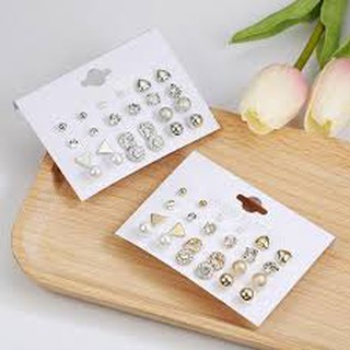 Vỉ 12 đôi bông tai