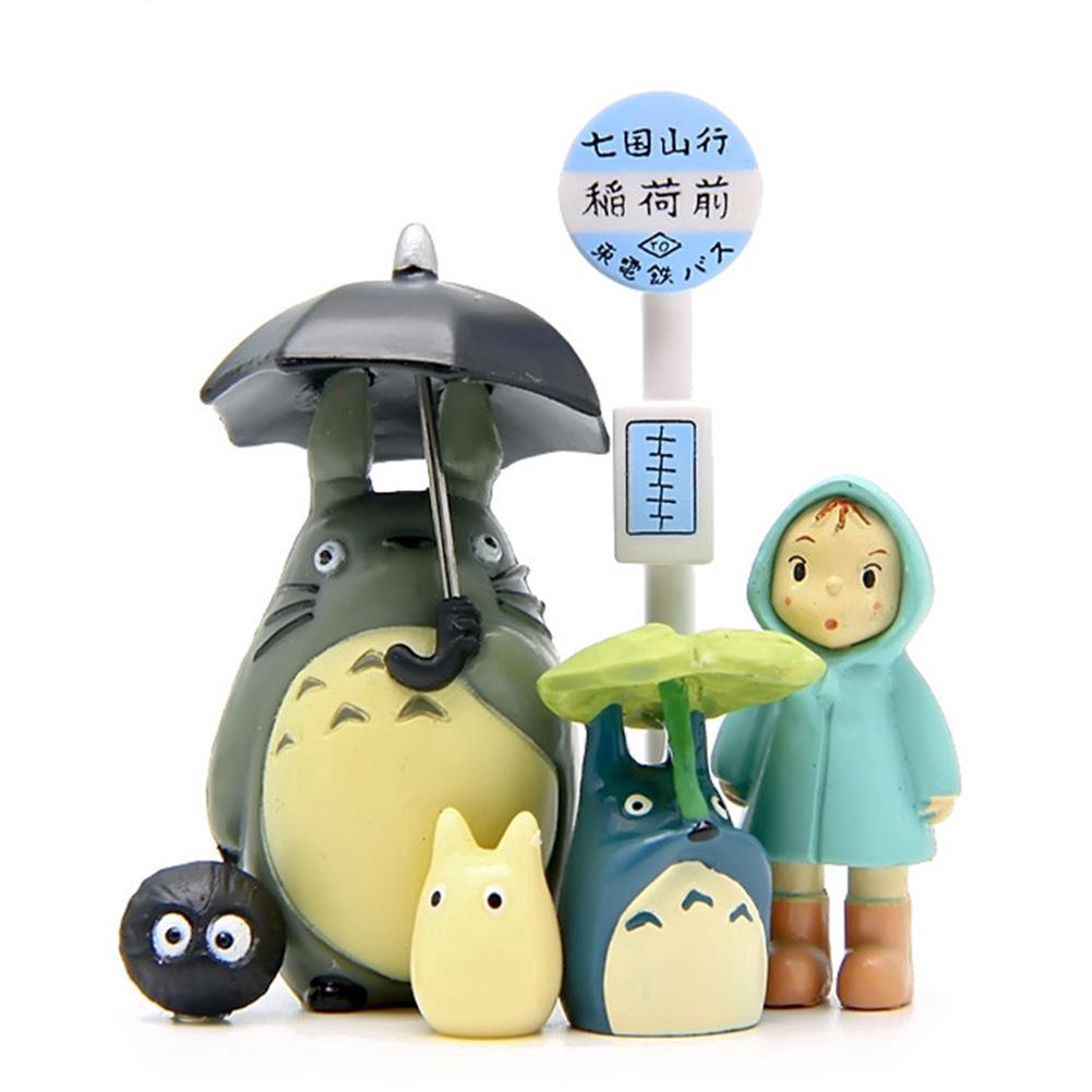 Bộ búp bê nhân vật phim hoạt hình Hàng xóm tôi là Totoro (6 cái)