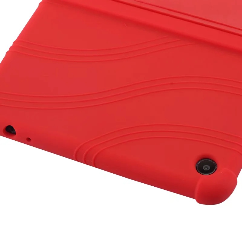 Dành Cho Xiaomi Mi Pad 4 Plus 10.1 "Thời Trang Silicon Mềm Máy Tính Bảng Đứng Mi Pad4 8.0" Bảo Vệ Dày Tấm Chống Trơn Trượt Mặt Sau Bảo Vệ