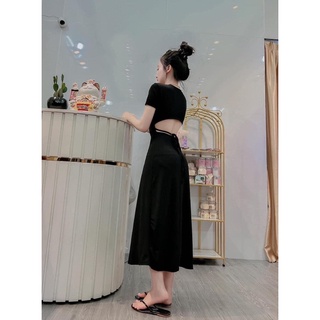 ĐẦM CỘT LƯNG DÁNG DÀI