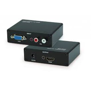 VGA to HDMI Box Adapter (hộp sắt)