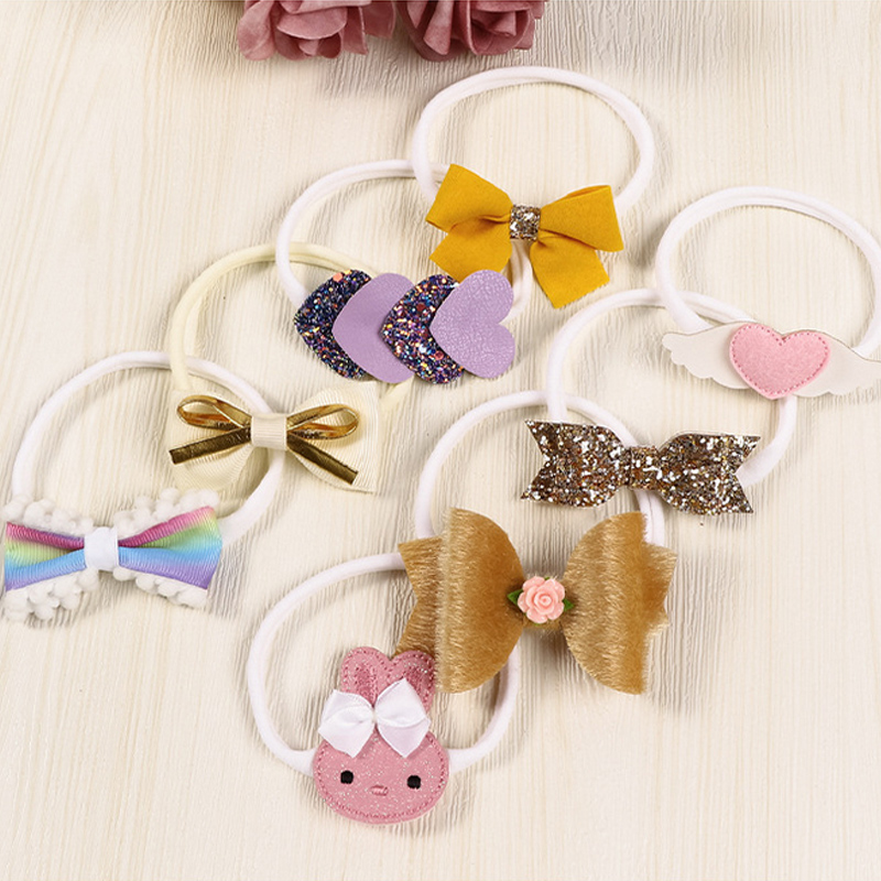 Set 8 Băng Đô Hoa Xinh Xắn Dành Cho Bé Gái