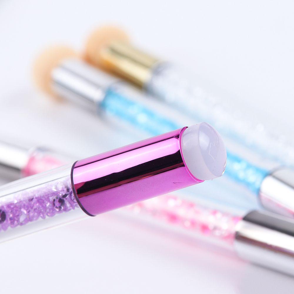 1 Cọ Trang Trí Móng Tay Hai Đầu Màu Gradient