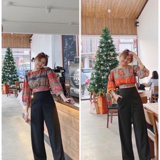ÁO CROPTOP THỔ CẨM