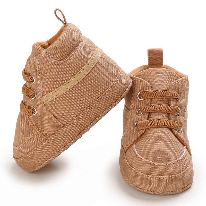 Giày Sneaker Đế Mềm Chống Trượt Nhiều Màu Sắc Cho Bé 0-18 Tháng Walkers
