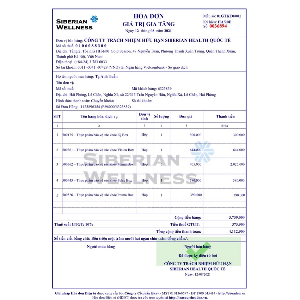Thực phẩm bảo vệ sức khỏe Immuno Box – 30 túi – Date T3/2024