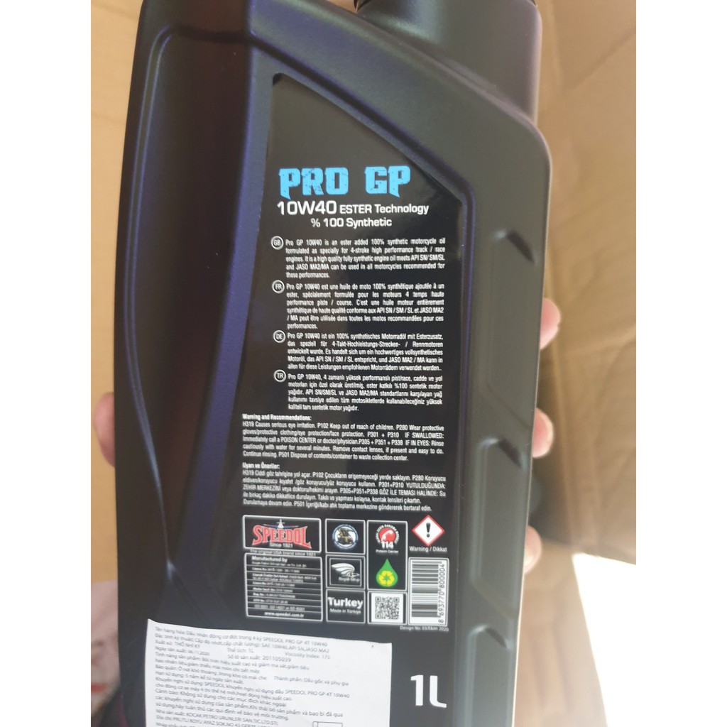 Nhớt Speedol Pro GP 10w40