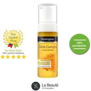 Sữa rửa mặt tạo bọt chiết xuất nghệ Neutrogena  sáng da, mờ thâm, chống lão hóa 125ml