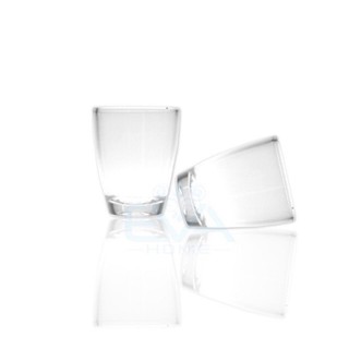 Chén thủy tinh mắt trâu, Set 10 chén thủy tinh dày dặn trong suốt đảm bảo an toàn vệ sinh