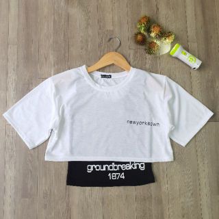 Sét 2 áo crop top