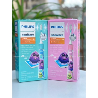 Bàn chải điện trẻ em Philips Sonicare for Kids - Dành cho bé từ 3 tuổi