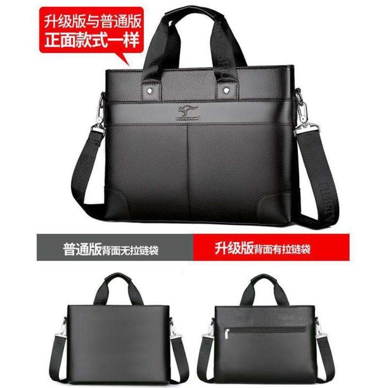 Túi xách da đeo vai phong cách doanh nhân thời trang cho nam | BigBuy360 - bigbuy360.vn