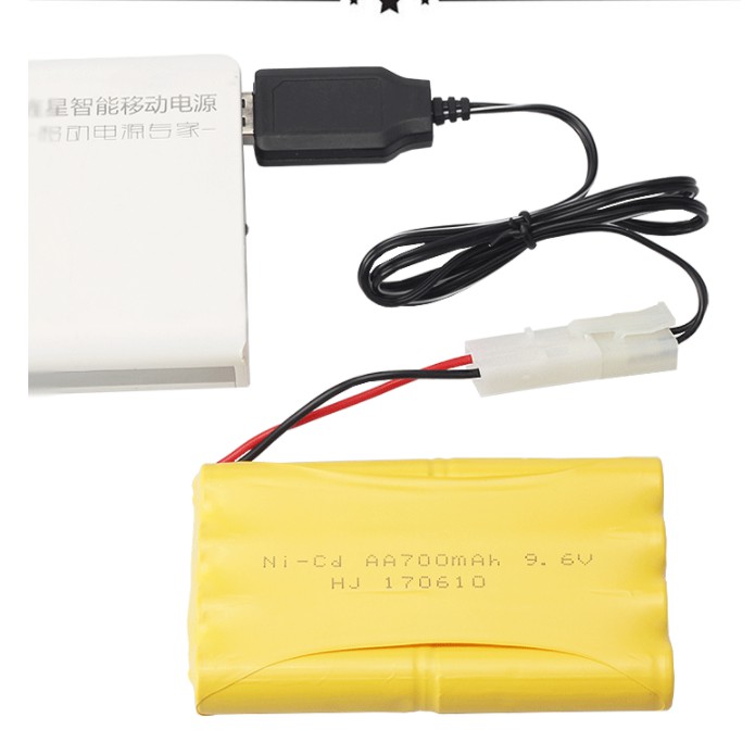 Pin 9.6v 700mah Ni Cd Pin sạc đồ chơi điều khiển giá sỉ