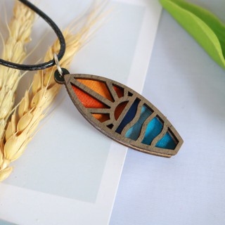 Vòng cổ gỗ vintage handmade