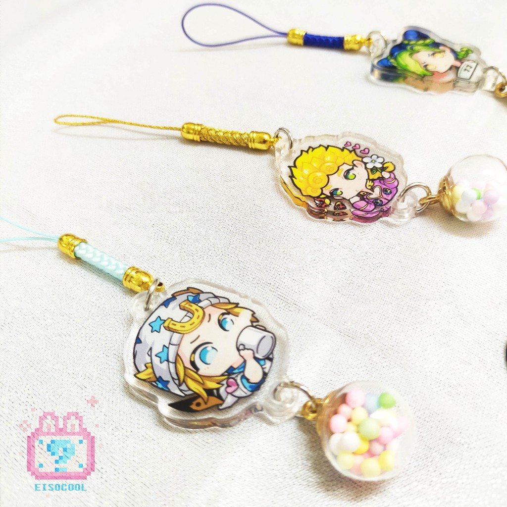 Móc treo điện thoại JOJO Bizarre Adventure viền trong
