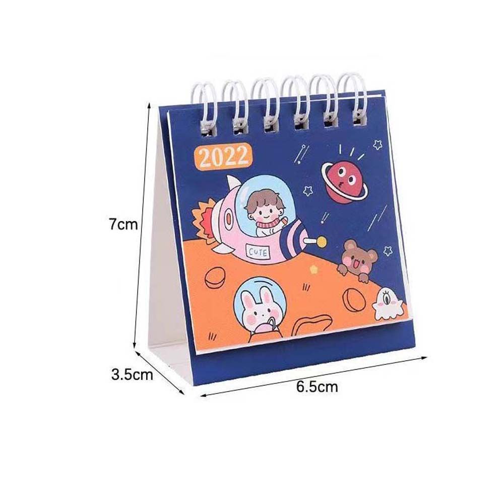 Lịch để bàn 2022 mini hình phi hành gia sáng tạo