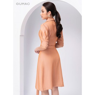 Đầm nữ bố trụ GUMAC DA10221