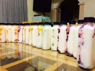 Chai nhựa nắp đen 300ml