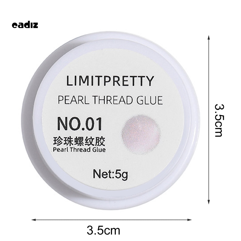 [Hàng mới về] Gel sơn móng tay CADI màu trơn hiệu ứng vỏ sò lấp lánh tự nhiên dành cho nữ