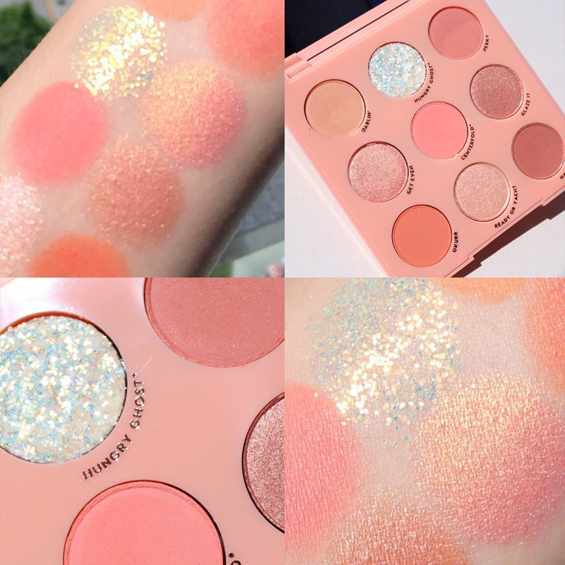 Bảng màu mắt Guicami 9 ô hồng Baby Got Peach