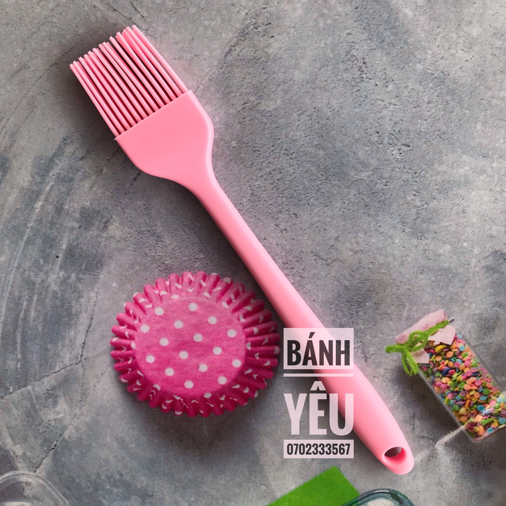 Chổi quét bánh Silicone đúc 21cm - DC95