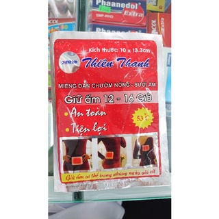 Miếng dán giữ ấm, chườm nóng Thiên Thanh