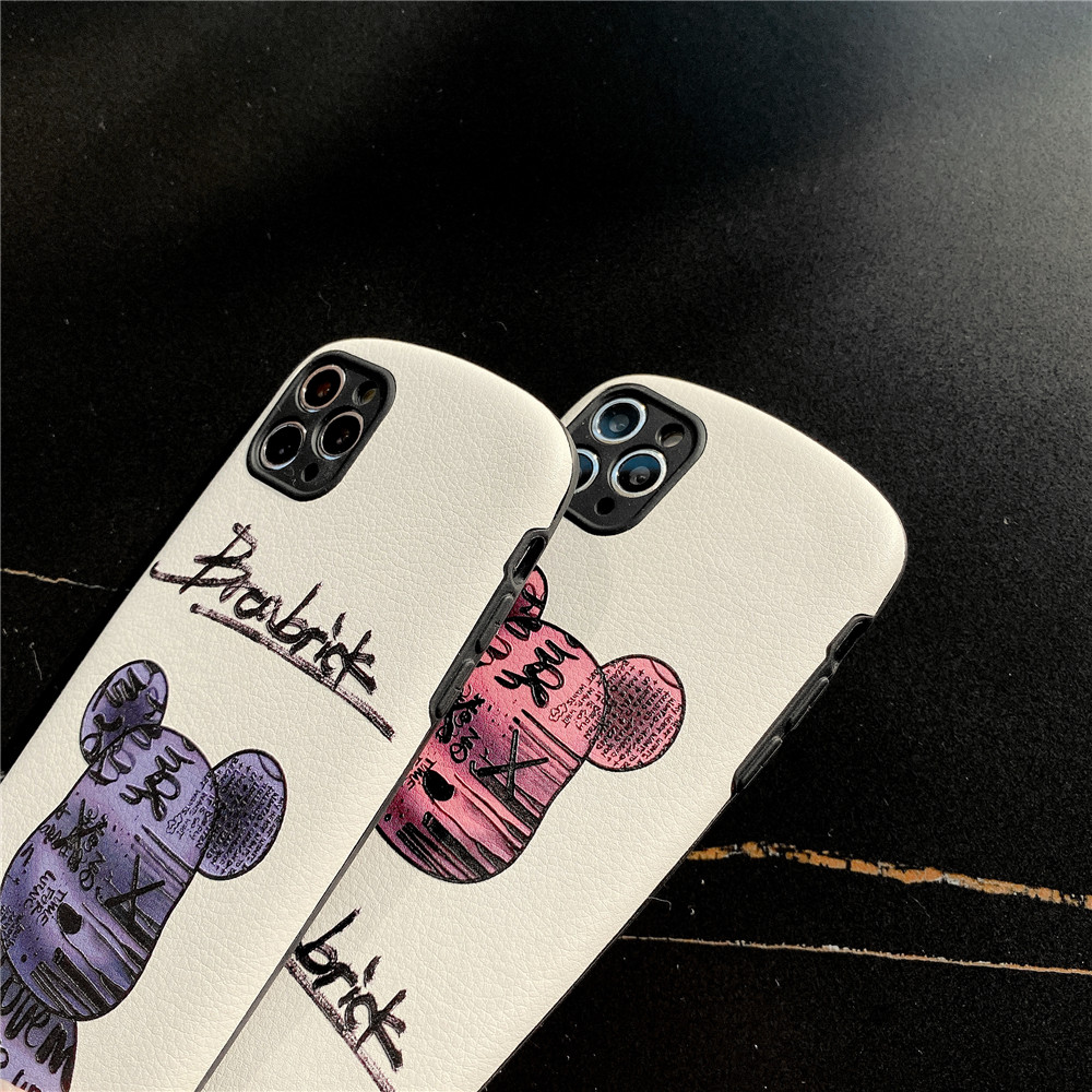 Ốp điện thoại da mềm chống sốc bảo vệ camera cho IPhone 12pro max 12mini 11Pro Max XS Max XR SE 2020 7 8 Plus | BigBuy360 - bigbuy360.vn