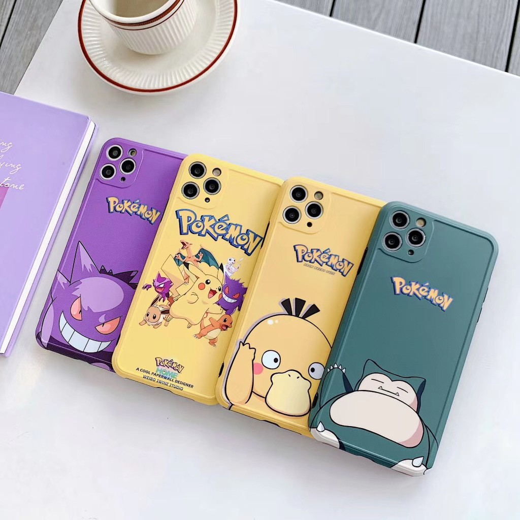 Ốp điện thoại silicon mềm in hình dễ thương cho iPhone11 11Promax 7Plus 8+ XR XSmax | BigBuy360 - bigbuy360.vn