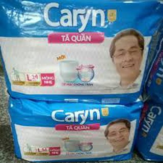 Bỉm Quần CarynL14-Tã / Bỉm Quần Người Già L14 miếng M16 miếng