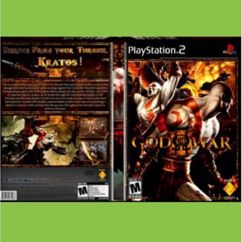 Trò chơi Game God Of War 3 Playstation 2