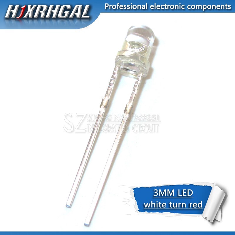 Set 100 Điốt Đèn Led 3mm