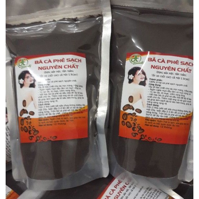 Bã cà phê tẩy da chết toàn thân handmade